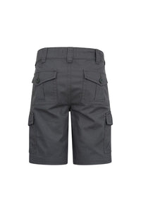 Childrens/Kids Cargo Shorts - Charcoal