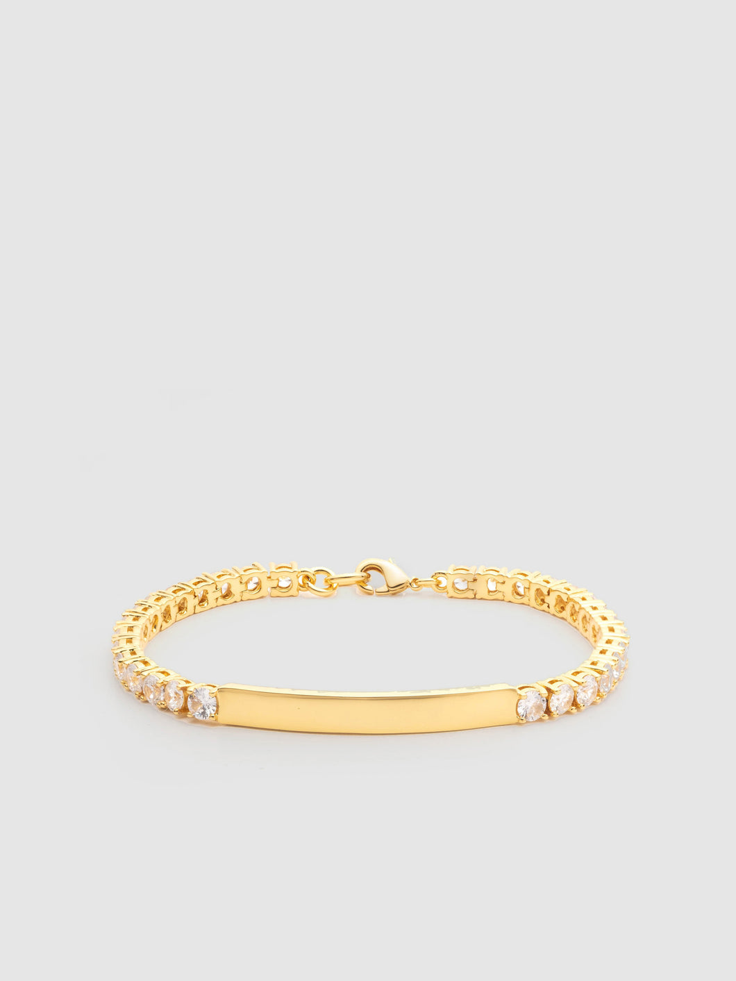 Anik Gold ID Tennis Bracelet