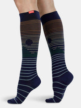 Load image into Gallery viewer, 15-20 mmHg: Mountain Sun Socks (Nylon - Seamless Toe)