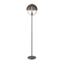 Load image into Gallery viewer, Nova of California Saturnia Modern Design Floor Lamp | Smoked Glass | Gunmetal