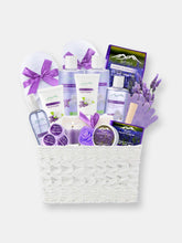 Load image into Gallery viewer, Jasmine Lavender Bath Gift Basket for Women