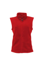 Load image into Gallery viewer, Regatta Womens/Ladies Micro Fleece Bodywarmer / Gilet (Classic Red)