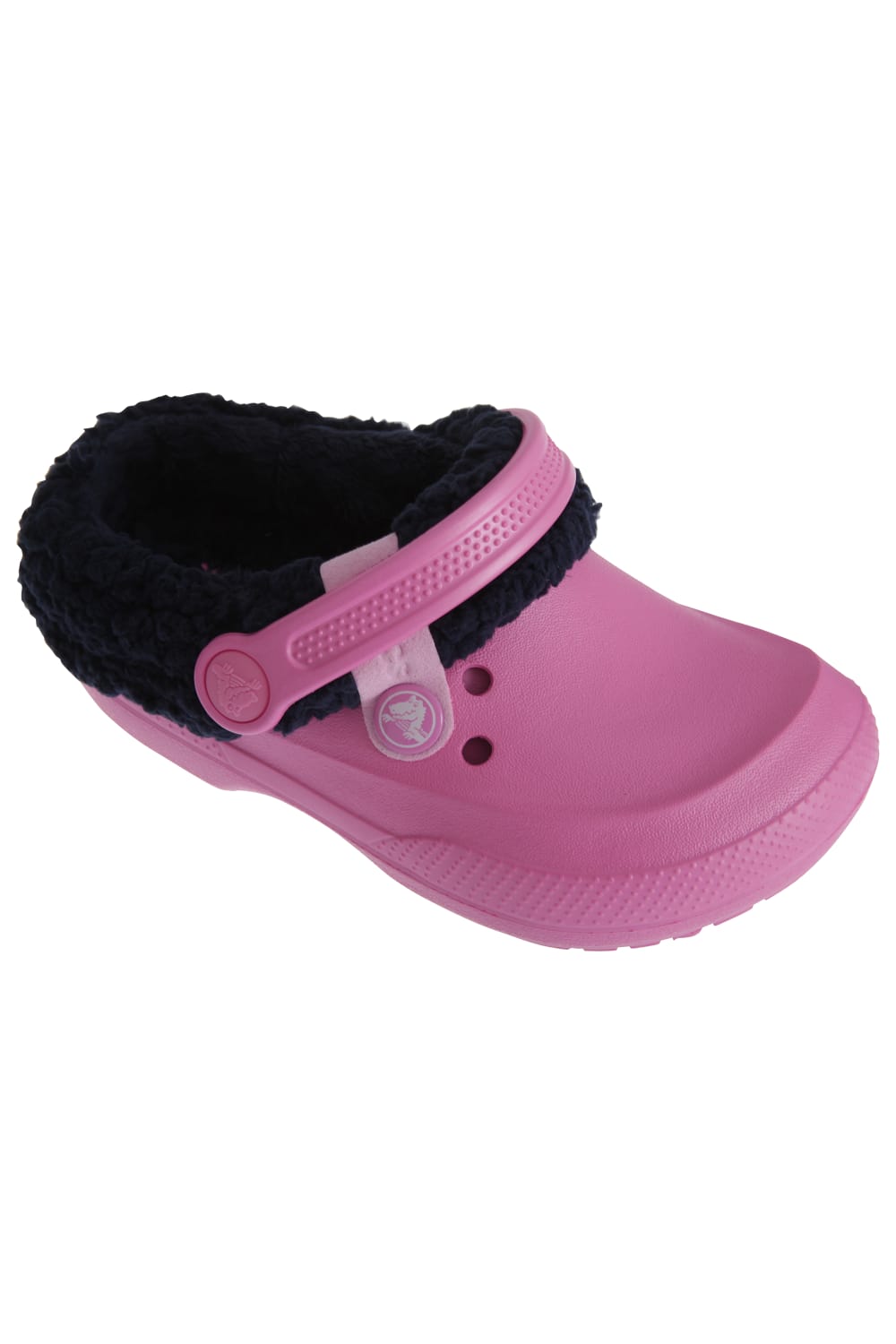 Crocs Blitzen II Kids Mules/Slip On Shoes (Pink)