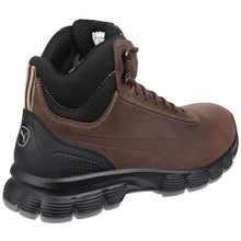 Load image into Gallery viewer, Mens Condor Mid Lace Up Safety Boots - Brown