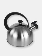 Load image into Gallery viewer, 85 oz. Stainless Steel Tea Kettle, Silver