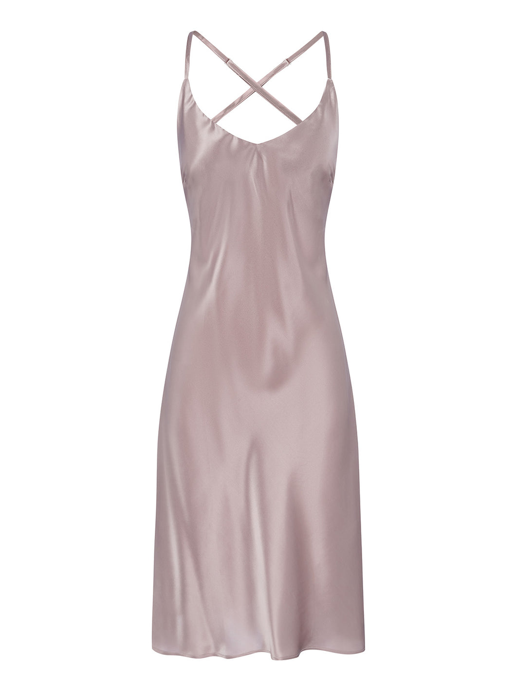 Hyacinth Silk Chemise Slip Nightgowns