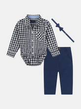 Load image into Gallery viewer, Baby Boys 3-Piece Bowtie Set