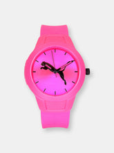 Load image into Gallery viewer, Puma Women&#39;s Reset P1015 Pink Polyurethane Quartz Fashion Watch
