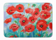 Load image into Gallery viewer, 19 in x 27 in Poppies Machine Washable Memory Foam Mat