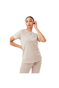 Womens/Ladies Scribble T-Shirt - Gray