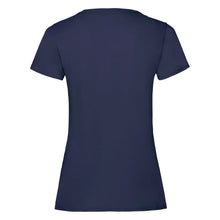 Load image into Gallery viewer, Fruit Of The Loom Ladies/Womens Lady-Fit Valueweight Short Sleeve T-Shirt (Pack of 5) (Deep Navy)