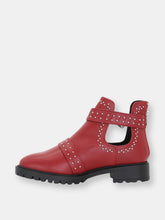 Load image into Gallery viewer, Red Kylie Ankle Boot