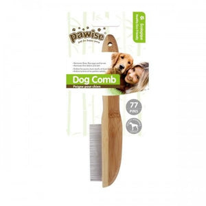Pawise Detangling Dog Grooming Comb (Brown) (77 Pins)
