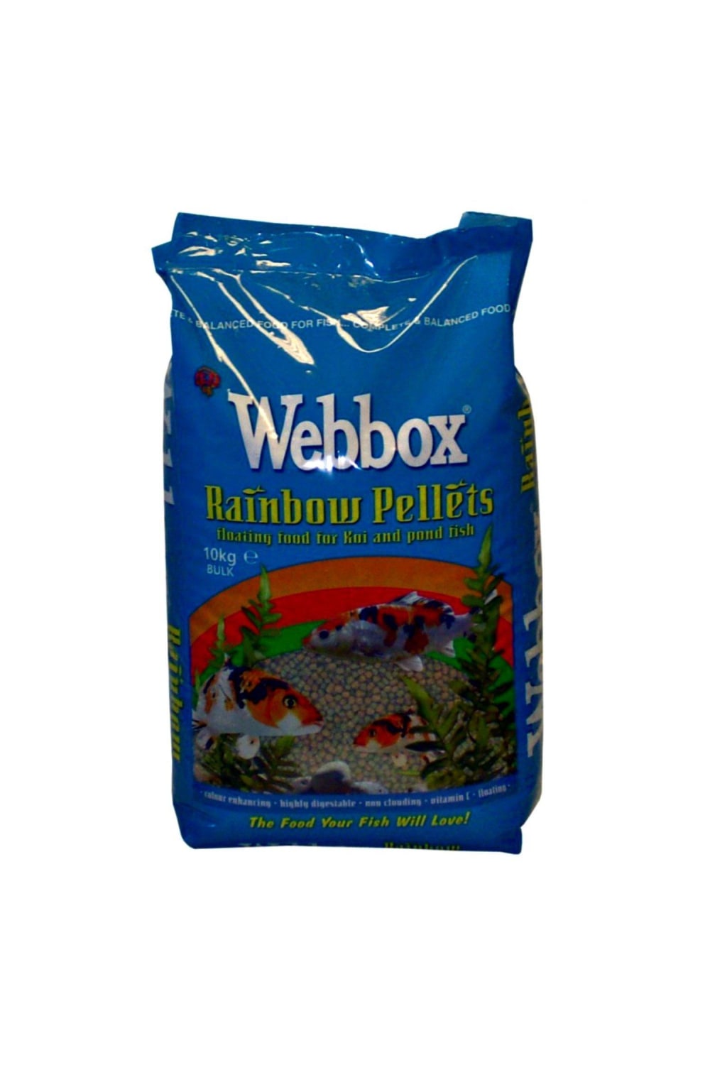 Webbox Rainbow Pond Fish Food Pellets (May Vary) (22lb)