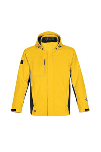 Stormtech Mens Atmosphere 3-in-1 Performance System Jacket (Waterproof & Breatha (Cyber Yellow/Black)