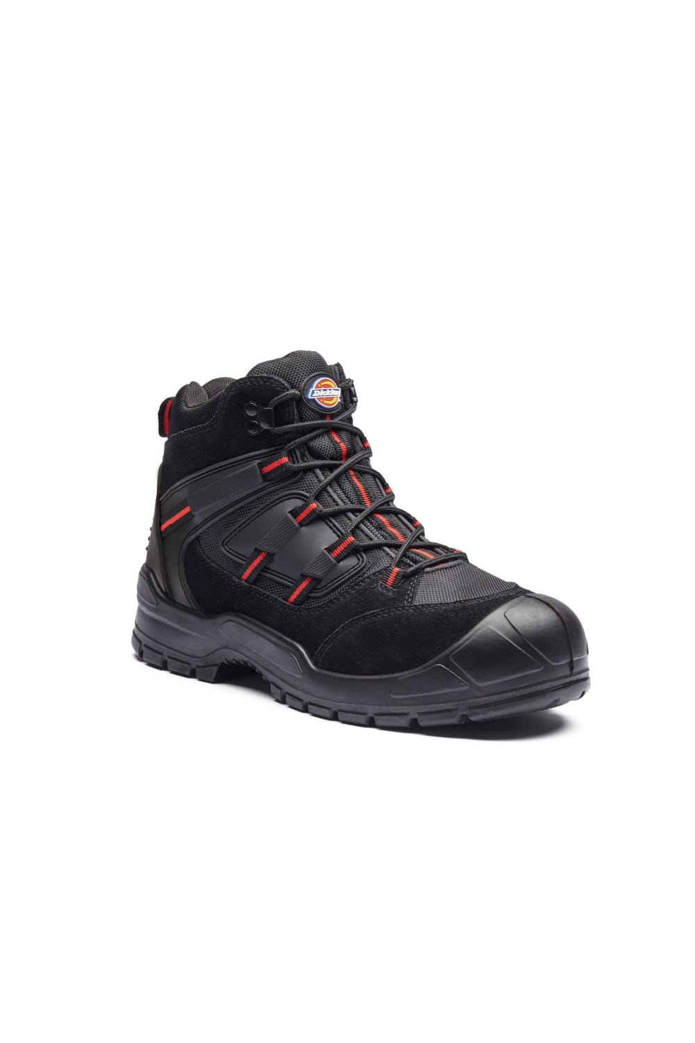 Mens Everyday Safety Boot - Jet Black/Red