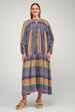 Load image into Gallery viewer, Zakar Long Sleeve Midi Dress S23P6237