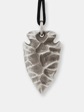 Load image into Gallery viewer, Arrowhead Pendant in Sterling Silver