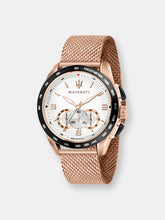 Load image into Gallery viewer, Maserati Men&#39;s Traguardo R8873612011 Rose-Gold Stainless-Steel Quartz Fashion Watch