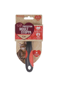 Rosewood Cat Brush (Black/Red) (One Size)