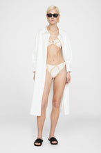 Load image into Gallery viewer, Viv Bikini Top - Cream And Tan Link Print