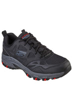 Load image into Gallery viewer, Skechers Mens Hillcrest Leather Sneakers (Black/Charcoal)