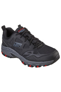 Skechers Mens Hillcrest Leather Sneakers (Black/Charcoal)