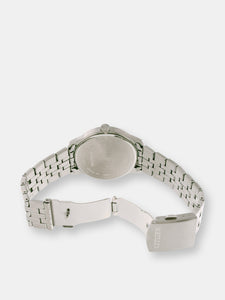 Citizen Men's BI1050-81F Silver Stainless-Steel Plated Japanese Quartz Dress Watch
