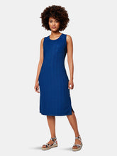 Load image into Gallery viewer, Hilary Dress in Rib Knit Blue