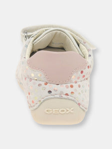 Geox Childrens/Kids Tutim Crawl Leather Sneakers