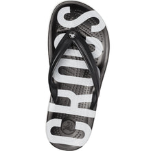 Load image into Gallery viewer, Unisex Crocband Printed Flip Flop - Black/White