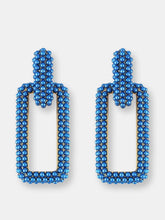 Load image into Gallery viewer, Chain Link Hoops - Blue