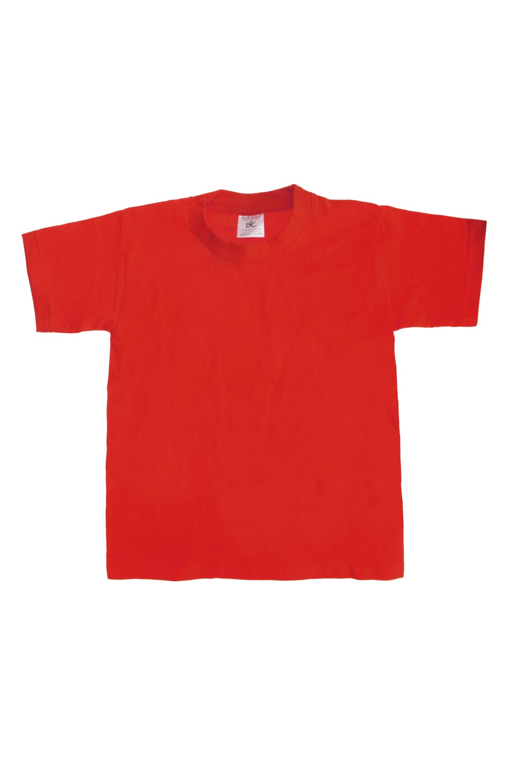 B&C Big Boys Kids/Childrens Exact 190 Short Sleeved T-Shirt (Red)