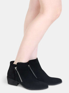 Bess Black Ankle Boots