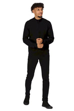 Load image into Gallery viewer, Mens Keaton Knitted Sweater - Black