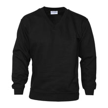 Load image into Gallery viewer, V Neck Sweat - Black