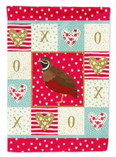 Load image into Gallery viewer, Chinese Painted Or King Quail Love Garden Flag 2-Sided 2-Ply