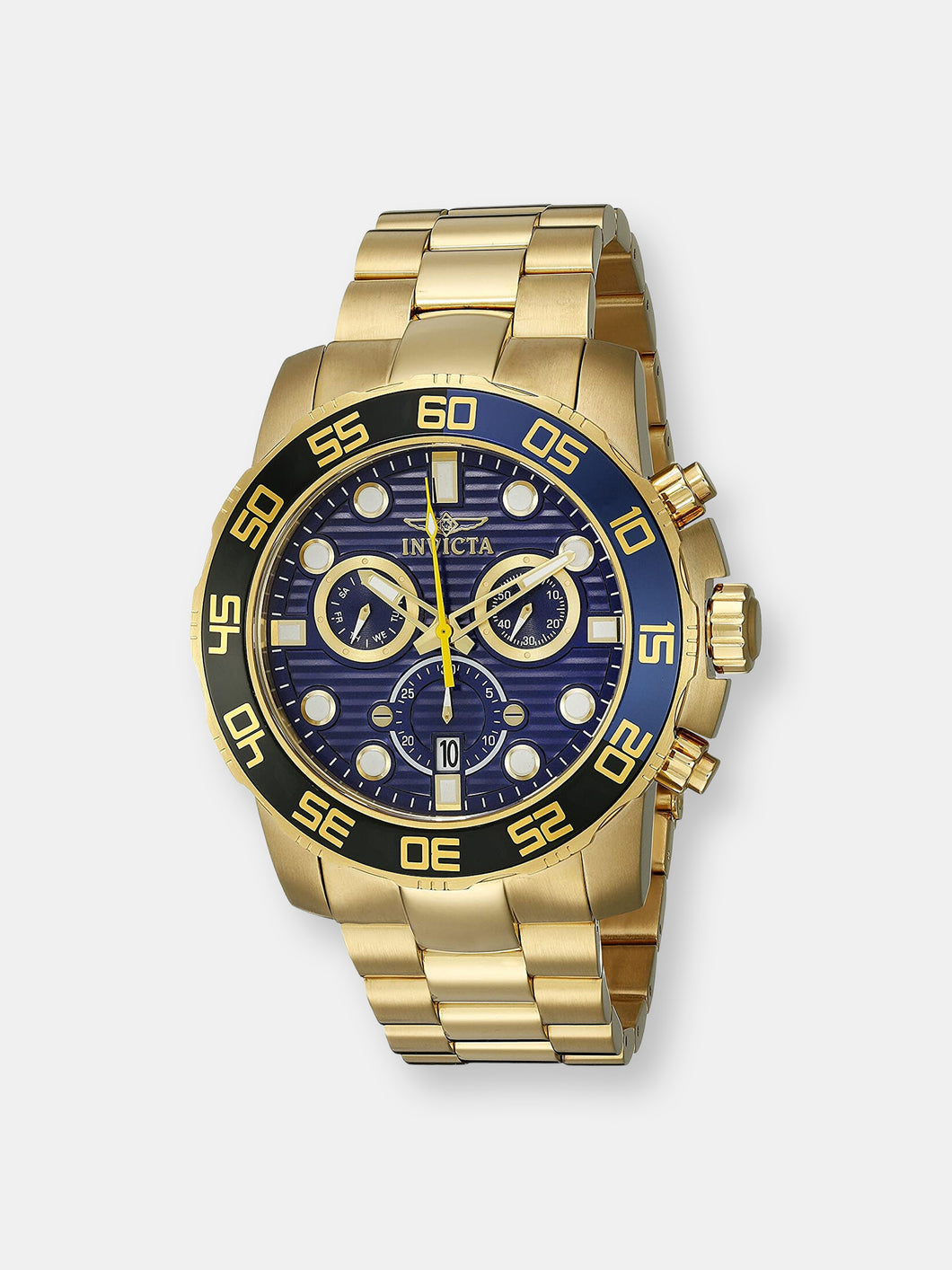 Invicta Men's Pro Diver 21555 Gold Stainless-Steel Quartz Dress Watch