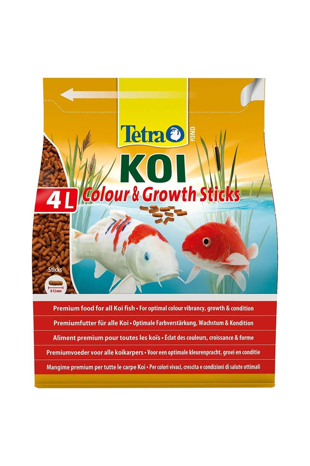 Tetra Koi Color & Growth Sticks Fish Food (May Vary) (2.6lbs)