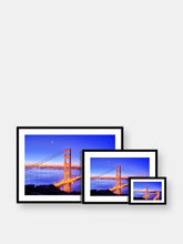 Load image into Gallery viewer, Golden Gate Bridge at Dusk, San Fransisco Framed &amp; Mounted Print