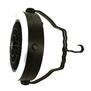 2-in-1 Camping Outdoor Fan with LED Light