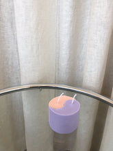 Load image into Gallery viewer, Yin Yang Candle - Lilac/Peach