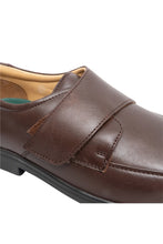 Load image into Gallery viewer, Mens Extra Wide Fitting Touch Fastening Casual Shoes (Brown)