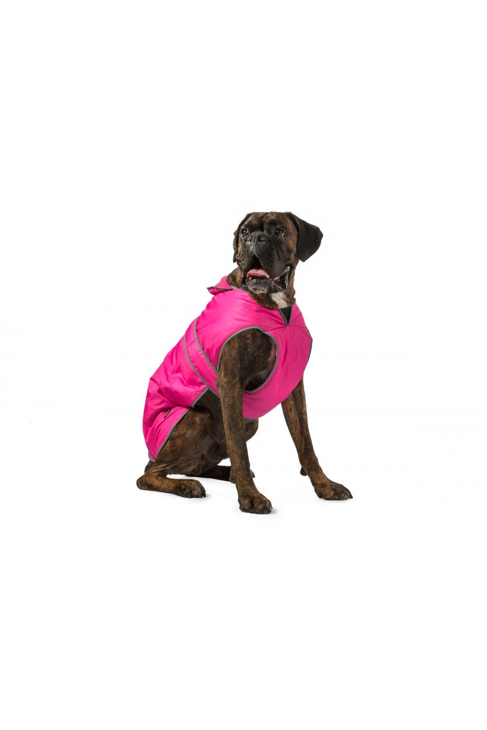Ancol Stormguard Hi-Viz Dog Coat (Pink) (Small) (Small)