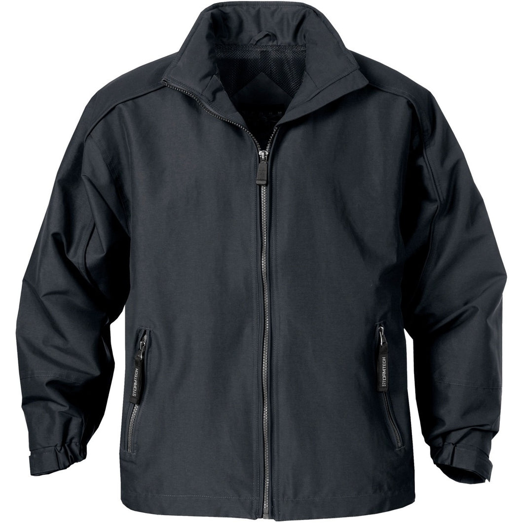 Stormtech Mens Horizon Shell Durable Water Resistant Jacket (Black)