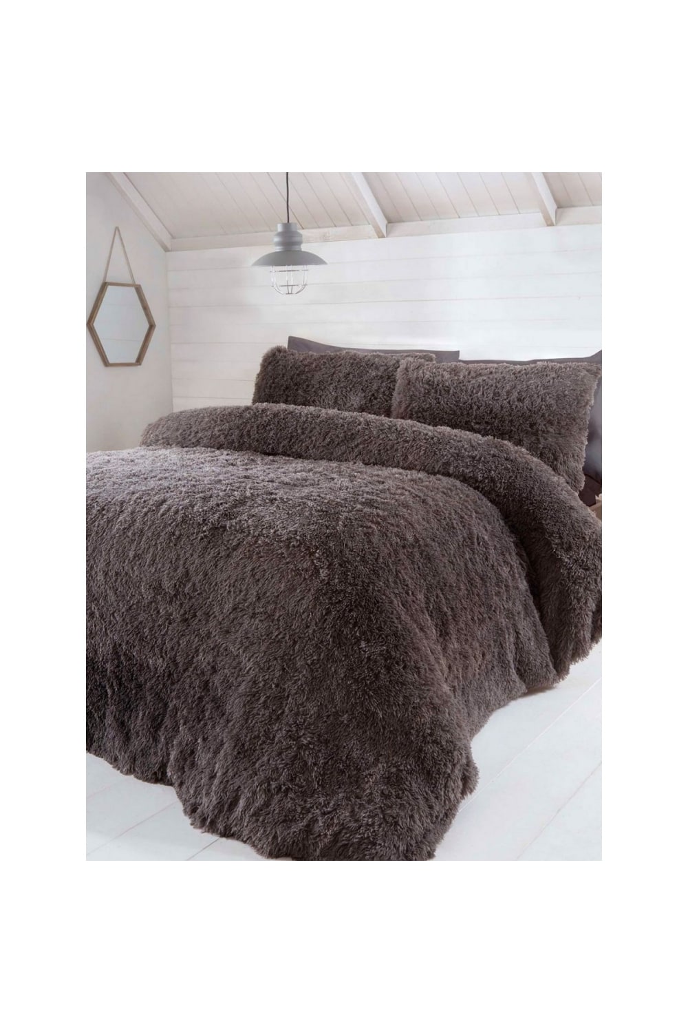 Luxury Faux Fur Duvet Set