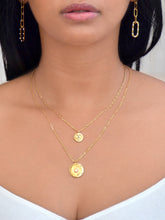 Load image into Gallery viewer, Heart Coin Medallion Necklace