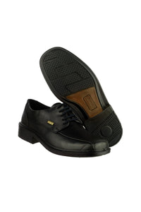 Mens Stonehouse 2 Grain Leather Shoes - Black