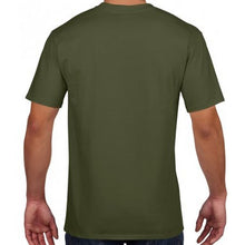 Load image into Gallery viewer, Gildan Mens Premium Cotton T-Shirt (Military Green)