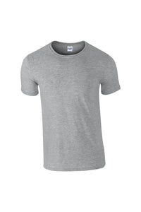 Mens Soft Style Ringspun T Shirt - Sport Gray